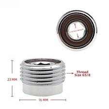 Compact For G5/8 DIN to For YOKE Adapter 23mm x 16mm for Scuba Diving Gear