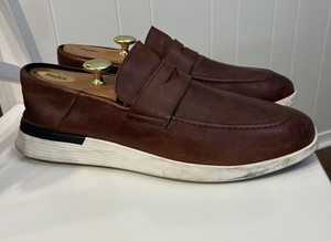 Wolf & Shepherd Crossover Loafer Mens 12.5 Brown Suede Penny Hybrid Shoes Wolf shepherd crossover mens - Gem main image 2