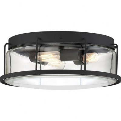 Ludlow - 3 Light Flush Mount - 5.25 Inches high Flush Mount Quoizel Lighting