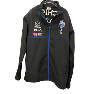AFL North Melbourne Kangaroos Black Jacket Size XL– Vinnies Recent Donation