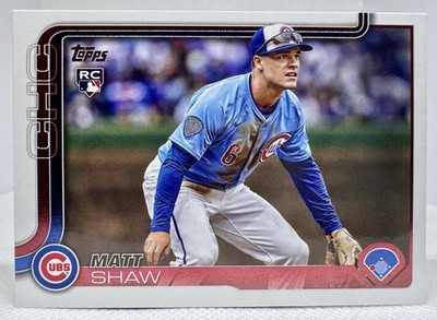Matt Shaw RC #CC3-2 2025 Topps Update Superbox Companion Card Image Variation SP