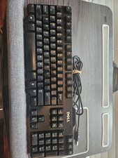 Dell SK-8115 PS/2 Wired Keyboard Black 104-Key w/ Numeric Keypad Tested