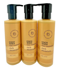 NEW Bath  Body Works Lot of 3 Coco Shea Honey Fragranced Moisture Lotion Cream