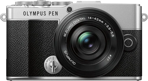 OLYMPUS PEN E-P7 Mirrorless Camera - Black  14-42mm EZ & 40-150mm R Lens