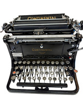 Continental Standard Typewriter 1930s Wanderer-Werke German with Rare Italic thumbnail