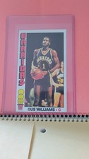 1976 Topps Basketball #69 Gus Williams Golden State Warriors (RC) EX-NM Vintage