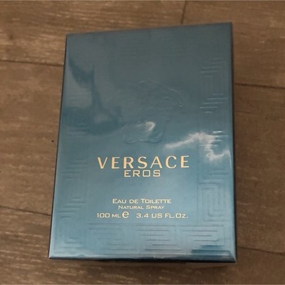 Versace Eros Eau de Toilette Spray, Regular Size 3.4 US fl oz