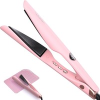 LANDOT 2-in-1 Hair Straightener & Curler for Women: Effortless 