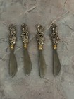 Arthur Court Set of 4 Grape And Vine  Cheese Or Butter Knives — photo 4