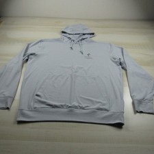 Donald Ross Hoodie Mens Medium Gray Performance Lightweight Outdoor Golf