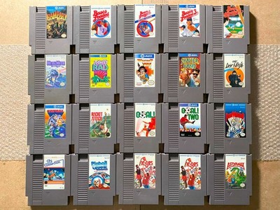 LOT OF 19 Jaleco NES Games (Shatterhand Ninja Base 4 Totally Whomp) - CARTS ONLY