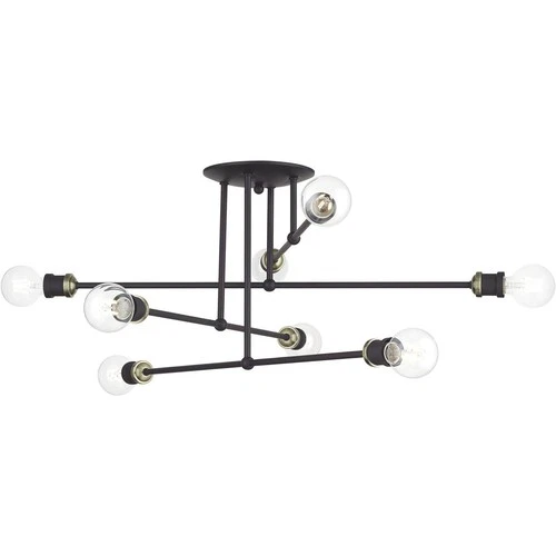 Livex Lighting Delacroix Semi-Flush Mount
