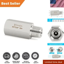 Durable 3/8" NPT In-Line Siamese Check Valve for Reliable Water Flow Control