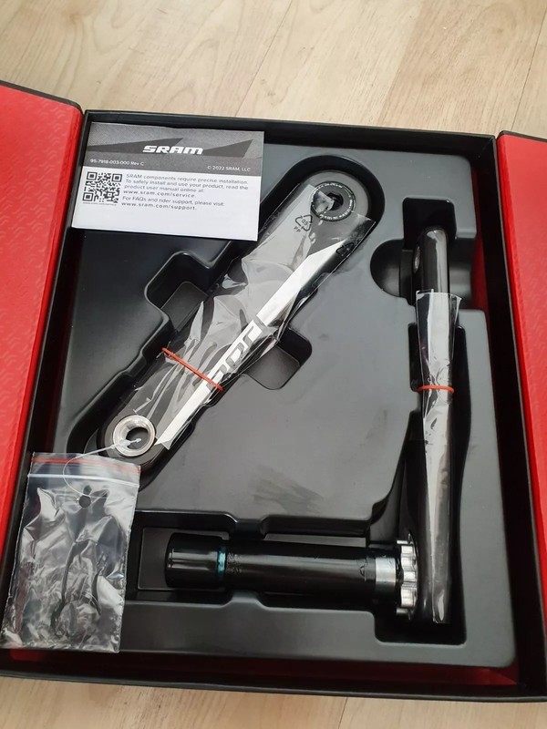 NEW Sram Red 170mm GXP 8 bolt carbon road cranks chainset crankset D1 24mm