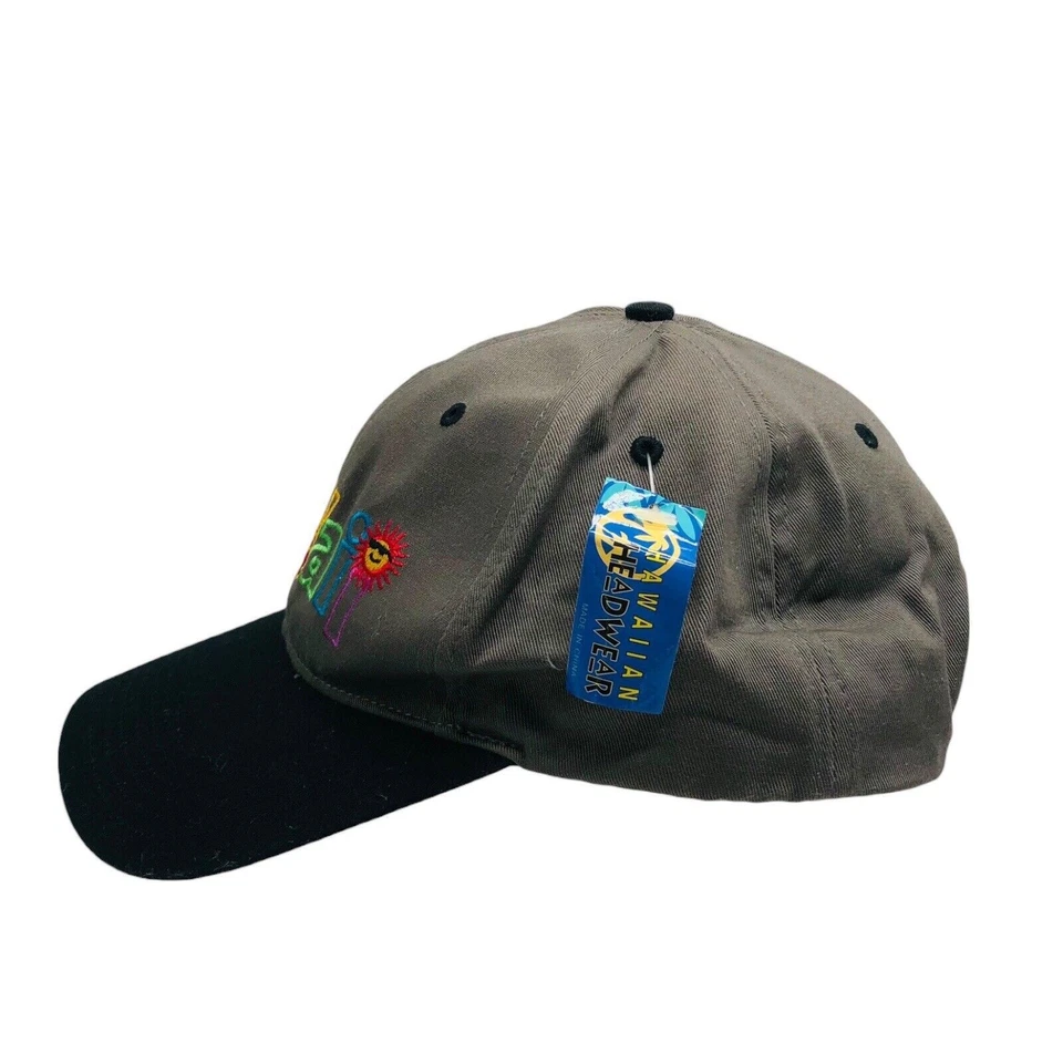 De colección Hawaii Prendas para la cabeza Sombrero Snapback Gorra de bola Sol Tortuga Mar ROYGBIV LGBTQIA Flor Foto 3 de 4