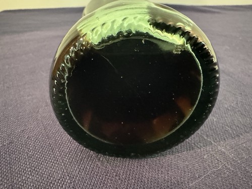 Vintage Coca-Cola Green Glass ACL Label Full 6.5 ounce return for refund - Picture 5 of 8