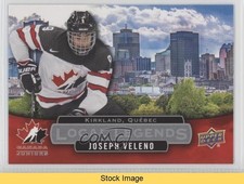 2017 Upper Deck Team Canada Juniors Local Legends Joe Veleno Joseph READ 0a4