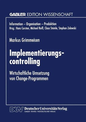 Markus Grimmeisen | Implementierungscontrolling | Taschenbuch | Deutsch (1998)
