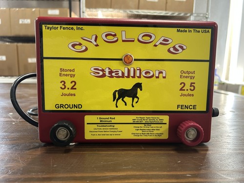 Cyclops Fence Charger-BENT/DENT-STALLION AC