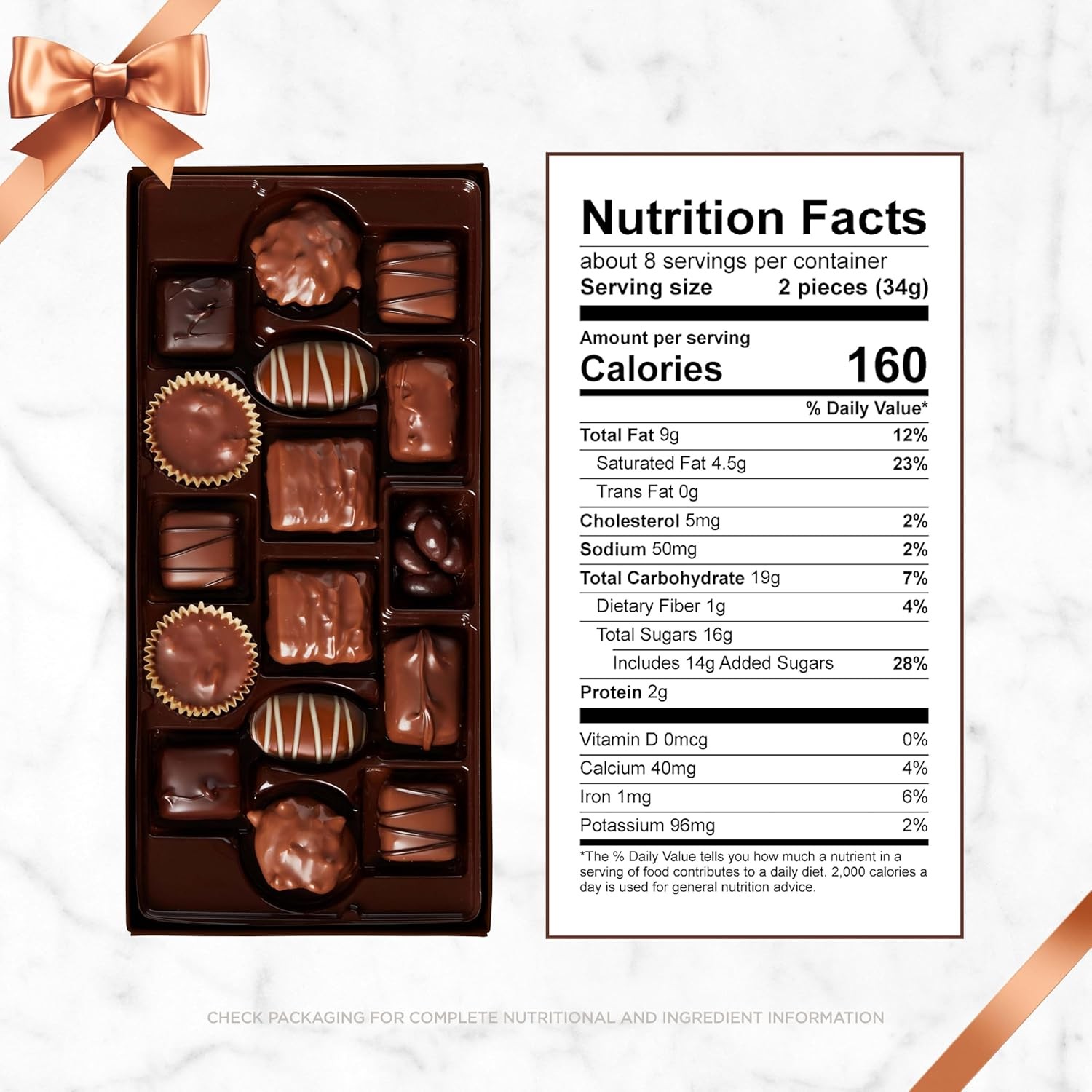 Russell Stover Caramels and Nuts Gift Box Assorted Chocolates 9.4oz