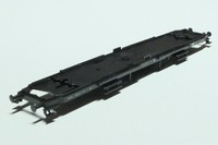 E5113 Fleischmann 1X Fahrwerk FüR Dr GepäCkwagen Schwarz 8779 Neu