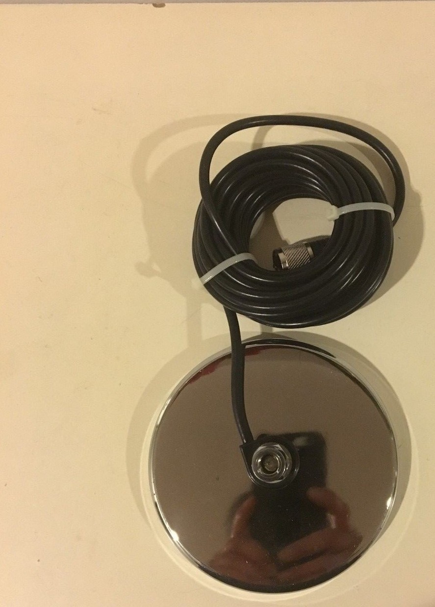 Valor CB Mount 5" Prewired with 18' RG59 and PL259