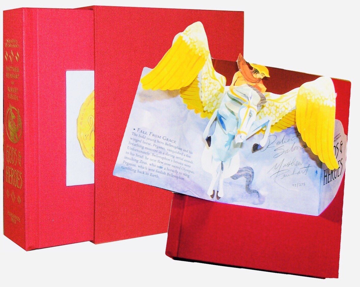 Gods and Heroes Pop Up Book Encyclopedia Mythologica Limited 
