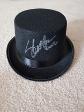 SLASH GUNS AND N ROSES SIGNED AUTOGRAPH Black TOP HAT