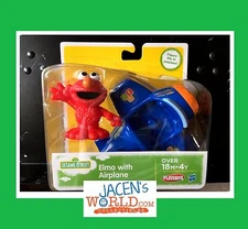 New Elmo with Airplane Sesame Street Plane and Action Figures Toy Playskool