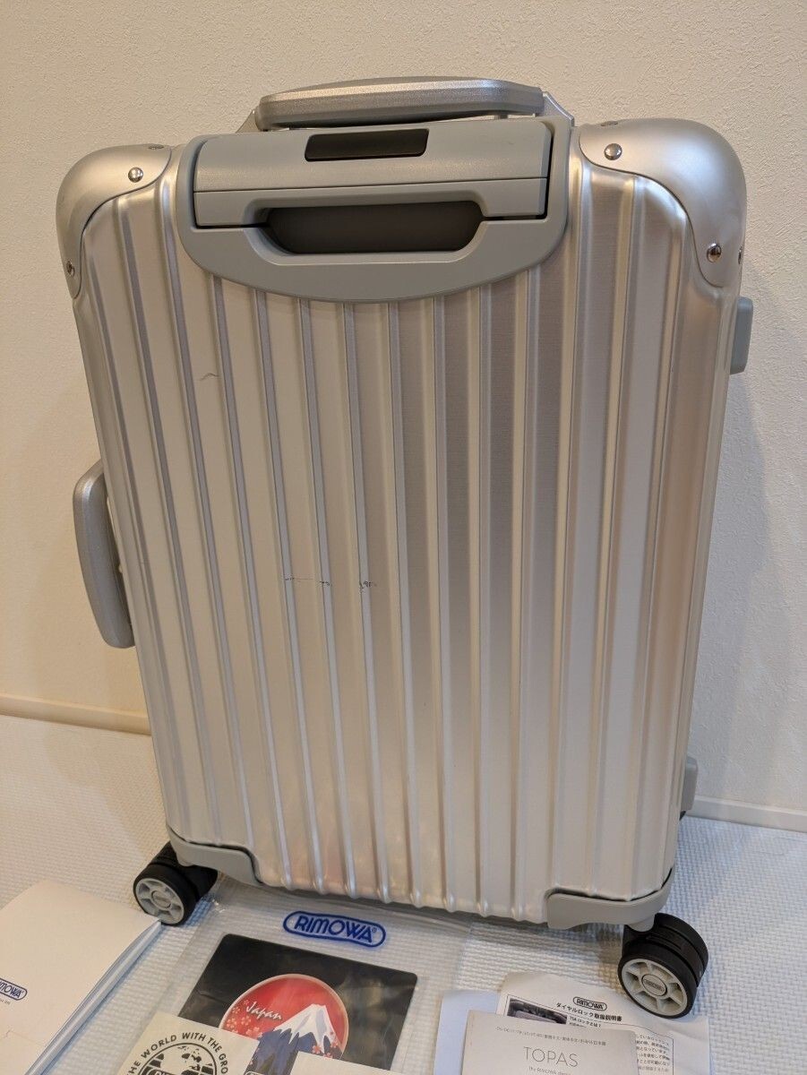 Rimowa Topas 32L Silver 4-wheels Carry Case Suitcase | eBay