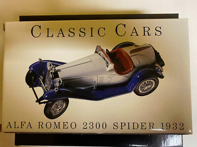 Sammlerstück - Modellauto Alfa Romeo 2300 Spider 1932, Maßstab 1:18-Neu mit OVP