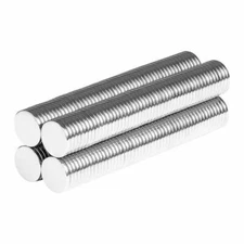 1/4 x 1/32 Inch Neodymium Rare Earth Thin Craft Magnets N48 (200 Pack)