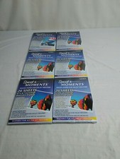 Lot Of 6 Special Moments 20 Sheets 4" x 6" Glossy Photo Paper Ink Jet Printers