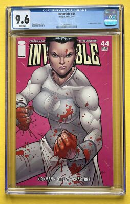 Invincible #44 CGC 9.6 NM White Pages 1st Anissa 2007 Image Kirkman Ottley