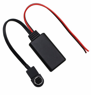 Bluetooth Aux Adapter Cable For Alpine CDA-9831, CDA-9831R, CDA-9833, CDA-9833R