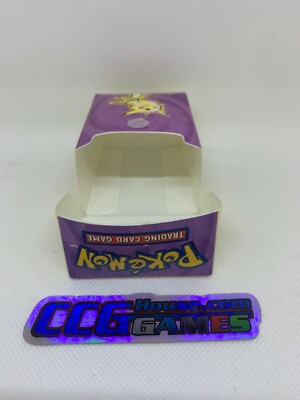 Nintendo 1999 Vintage Pokemon Deck Box - Pikachu & Mewtwo