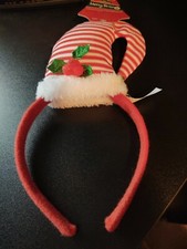 Christmas Santas Helper Mini Elf Headband Fancy Dress Costume Accessory
