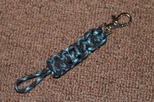 New Paracord Keychain with lobster claw clip - lightning