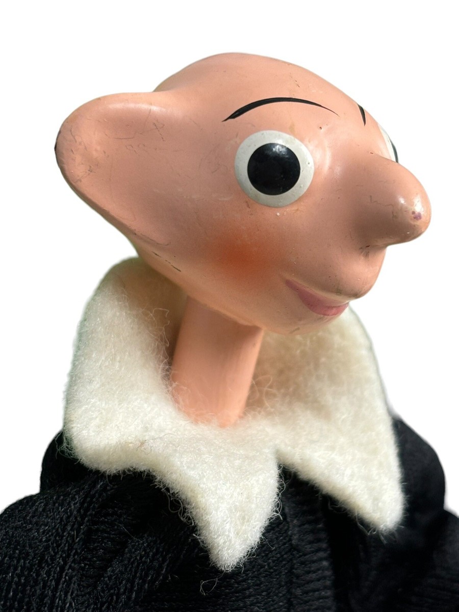 Vintage Spejbl & Hurvinek Wooden Toy Figures Czechoslovakia Cult