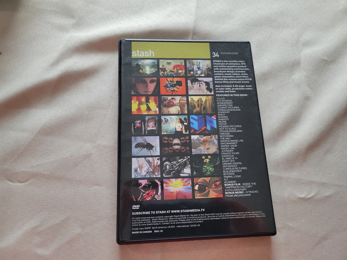 その他 Stash 20 DVD Magazine Stash DVD Magazine Issues 31-36 | eBay