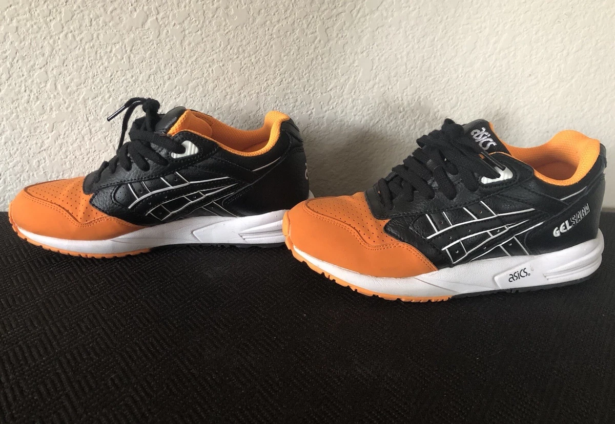 Asics Gel Saga orange noir course taille 36 femmes 6