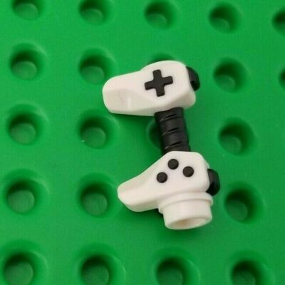 LEGO Minifigure Video Game White Remote Control Gamer Controller Handheld