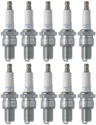 Set of 10 NGK Standard Spark Plugs ski-Doo MXZ 2001-2000 Engine