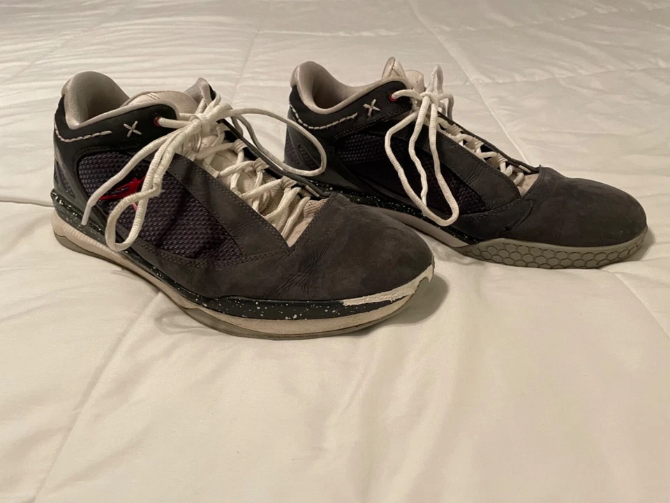 Air Jordan CP 2 Quick Men’s Athletic Shoes Size 10.5 (467821-011) Black White - Image 2 of 4