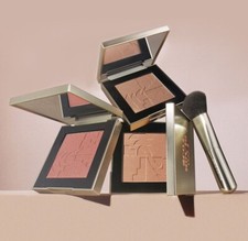 TWO SLASH FOUR All Over Face Blush 5.5g+Mini Angled Brush, 3Colors By RISABAE