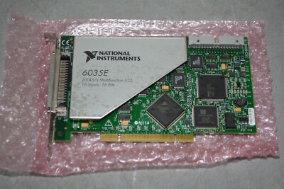 ^ NI National Instruments PCI-6035E Multifunction I/O DAQ Card 16 Bits #X4161