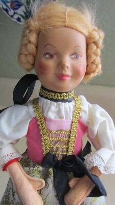 Choice Vintage Hand-Made Doll from Austria-LENI from BAITZ