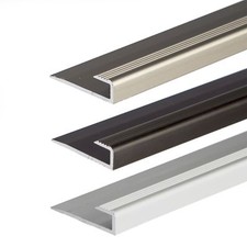 900x7,9x9mm ANODISED ALUMINIUM CARPET EDGE ENDING COVER STRIP FLOOR BAR TRIM C63