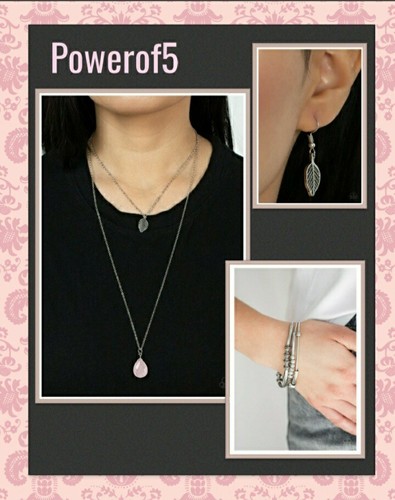 Paparazzi Jewelry 3 Pc set * Pink 