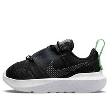 Nike Crater Impact Toddler Shoes Baby Size 3C Black White Fabric DB3553-001